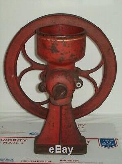 Antique C. S. Bell Co. Model No. 1-1/2 Original Cast Iron Swift Mill Coffee Grinder