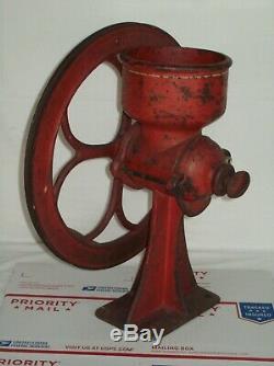 Antique C. S. Bell Co. Model No. 1-1/2 Original Cast Iron Swift Mill Coffee Grinder