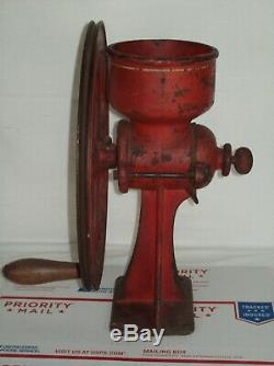 Antique C. S. Bell Co. Model No. 1-1/2 Original Cast Iron Swift Mill Coffee Grinder