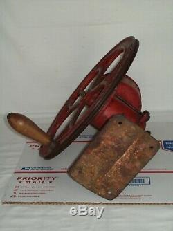 Antique C. S. Bell Co. Model No. 1-1/2 Original Cast Iron Swift Mill Coffee Grinder