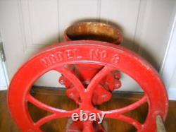 Antique C. S. Bell Model No. 3 Large Cast Iron Grinder Grist Mill