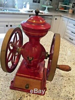 Antique COFFEE GRINDER MILL House of Webster Rogers Arkansas USA EC