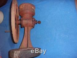 Antique Cast Iron #1 Marked Coffee Grinder Or Corn Sheller