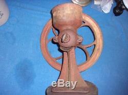 Antique Cast Iron #1 Marked Coffee Grinder Or Corn Sheller