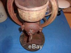 Antique Cast Iron #1 Marked Coffee Grinder Or Corn Sheller