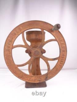 Antique Cast Iron C. S. Bell Model No 2 Coffee Grain Mill Grinder- All Original