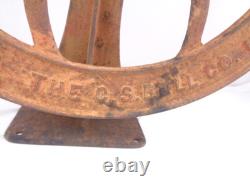Antique Cast Iron C. S. Bell Model No 2 Coffee Grain Mill Grinder- All Original