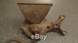 Antique Cast Iron Coffee Grinder B. Swifts, Wall Mount, Manufactured 1845-1859
