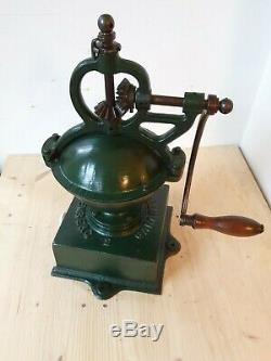 Antique Cast Iron Coffee Grinder Goldenberg N. 2 Germany