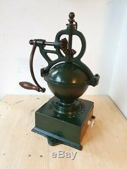 Antique Cast Iron Coffee Grinder Goldenberg N. 2 Germany