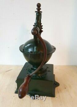 Antique Cast Iron Coffee Grinder Goldenberg N. 2 Germany