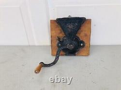 Antique Cast Iron Coffee Grinder Mill Brighton