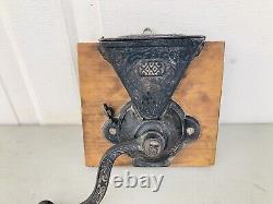 Antique Cast Iron Coffee Grinder Mill Brighton