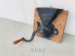 Antique Cast Iron Coffee Grinder Mill Brighton