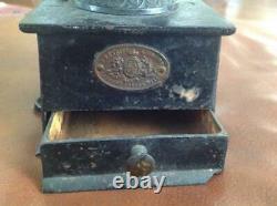Antique Cast Iron Coffee Grinder No2 by A. Kenrick & Son C 1890