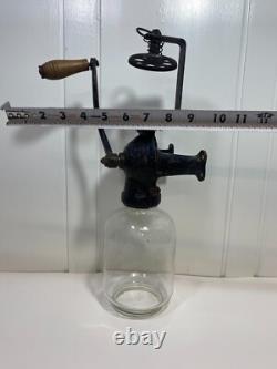 Antique Cast Iron Coffee Grinder Wall Mount