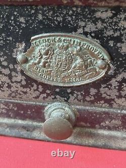 Antique Cast Iron Coffee Grinder by W. Bullock & Co SOLD AS IS