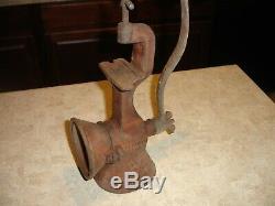 Antique Cast Iron Coffee Grinder for Coffee Beans or Corn The CS Bell Co