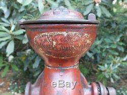 Antique Cast Iron Coffee Mill Grinder Landers Frary & Clark 11 Working Conditon