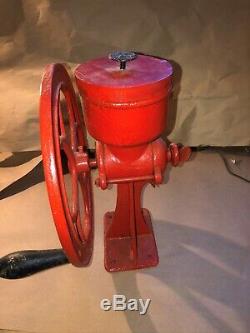 Antique Cast Iron Corn Coffee Grinder C. S. Bell Co. Hillsboro USA Model #1 1/12