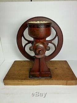 Antique Cast Iron Corn Coffee Grinder C. S. Bell Co. Hillsboro USA Model 1 1/2