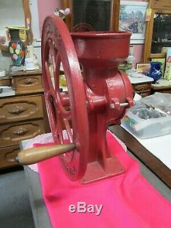 Antique Cast Iron Corn Coffee Grinder C. S. Bell Co. Hillsboro USA Model #3