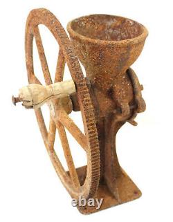 Antique Cast Iron Corn Coffee Grinder CF 41 A Mill