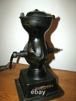 Antique Cast Iron ENTERPRISE Coffee Grinder / Coffee Mill # 1
