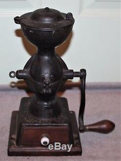 Antique Cast Iron Enterprise Coffee Grinder No. 1 Patent Date 1873