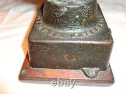 Antique Cast Iron Enterprise Manufacturing Co. Coffee Mill/Grinder, Black Paint