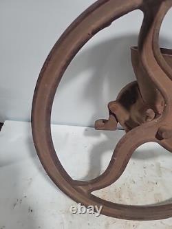 Antique Cast Iron Export Family Grist Mill Coffee/ Grain Grinder #6 (Untested)