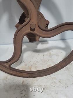 Antique Cast Iron Export Family Grist Mill Coffee/ Grain Grinder #6 (Untested)