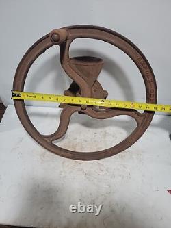 Antique Cast Iron Export Family Grist Mill Coffee/ Grain Grinder #6 (Untested)