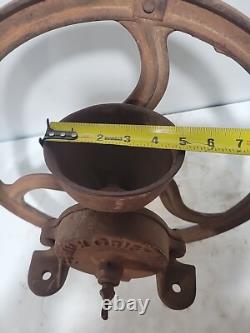 Antique Cast Iron Export Family Grist Mill Coffee/ Grain Grinder #6 (Untested)