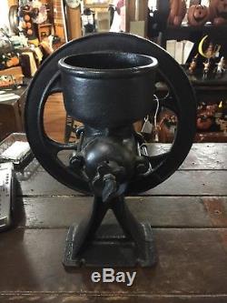 Antique Cast Iron General Store Table Top Coffee Grinder. No 1 1/2