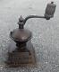 Antique Cast Iron Grand Union Tea Company Coffee Grinder As Is