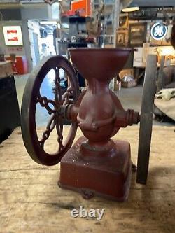 Antique Cast Iron Landers Frary & Clark Coffee Mill Grinder