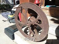 Antique Cast Iron No. 2 Wheel Stand Coffee Grinder Kitchen Country Decor Collect