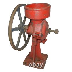 Antique Cast Iron Peanut Coffee Corn Grit Grain Mill Grinder 2MB 2MC