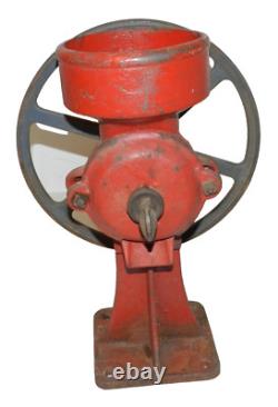 Antique Cast Iron Peanut Coffee Corn Grit Grain Mill Grinder 2MB 2MC