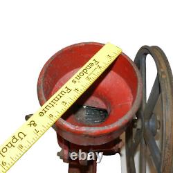 Antique Cast Iron Peanut Coffee Corn Grit Grain Mill Grinder 2MB 2MC