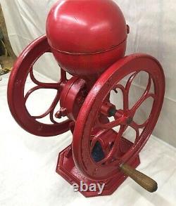 Antique Cast Iron Star Mill Coffee Grinder #7