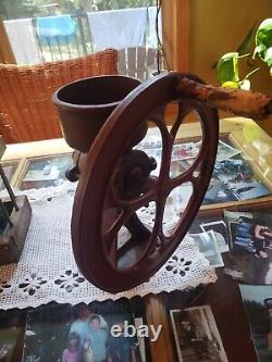 Antique Cast iron Coffee Corn Mill Grinder # 1 1/2