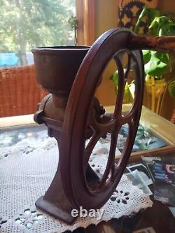 Antique Cast iron Coffee Corn Mill Grinder # 1 1/2