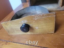 Antique Challenge Coffee Mill 1080 Sun Manufacturer Steel Alloy Buhrs USA READ
