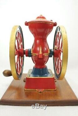 Antique Charles Parker 200 Coffee Grinder Mill 1897 Working Condition Rare Mill