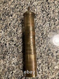 Antique Civil War Antique Coffee and Spice Grinder Brass