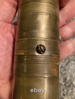 Antique Civil War Antique Coffee and Spice Grinder Brass