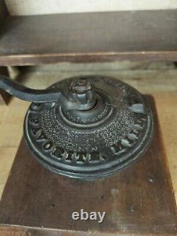 Antique Coffee Grinder Arcade MFG Co. Favorite Mill Hand Crank Coffee Grinder