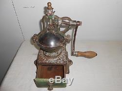 Antique Coffee Grinder By Peugeot Freres